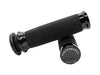 Handgrips - Black. Fits H-D with Throttle Cable