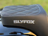 Highnoon Dual Seat with Grey Double Diamond Stitch. Fits Sport Glide & Low Rider 2018up, Low Rider S 2020up & Low Rider ST 2022up