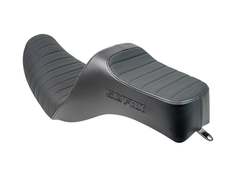 Highnoon Tuck N Roll Dual Seat. Fits Dyna 2006-2017