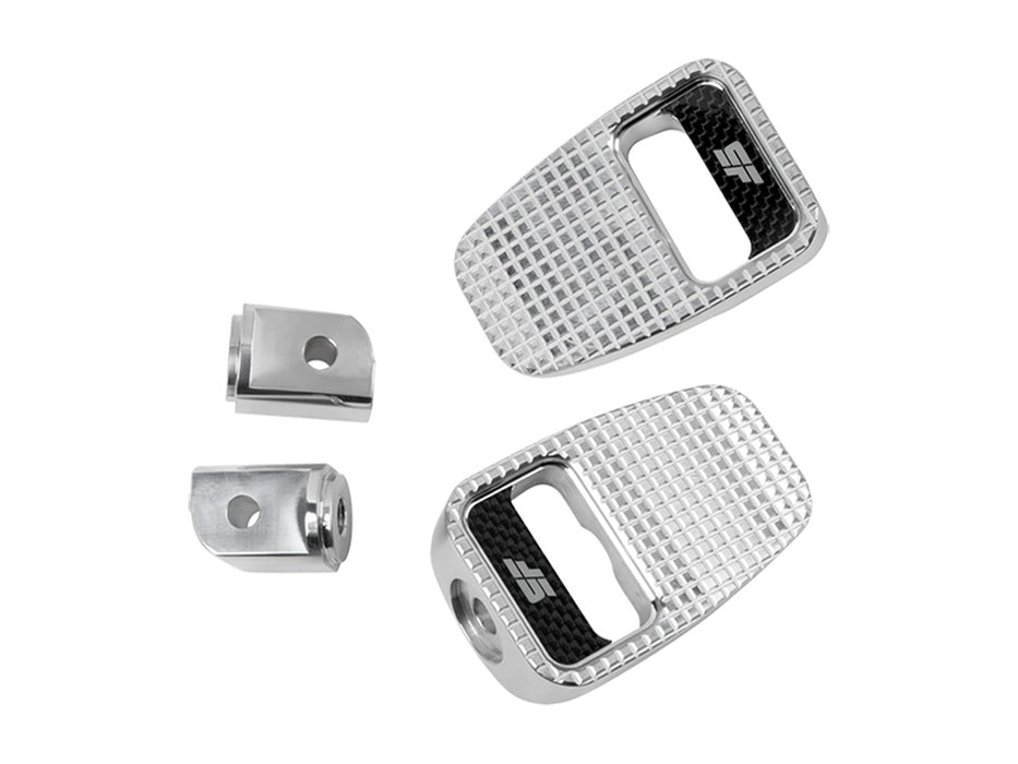 Fatty Footpegs - Polished. Fits Softail 2018up Rear Passenger