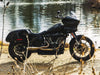 2-into-1 LaneSplitter Exhaust - Stainless Steel. Fits Softail 2018up Non-240 Rear Tyre Models.