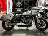 2-into-1 Elsinore Mid Length Exhaust - Stainless Steel. Fits Softail 2018up Non-240 Rear Tyre Models