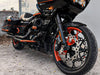 2-into-1 Elsinore Mid Length Exhaust With ProFlo Headers - Black Onyx. Fits Touring 2017up