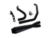 2-into-1 LaneSplitter Exhaust - Black. Fits Dyna 2006-2017