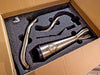 2-into-1 Cutback Exhaust - Stainless Steel with Black End Cap. Fits Dyna 2006-2017