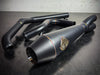 2-into-1 4.5in. Big Bore Exhaust - Black Onyx. Fits Dyna 2006-2017