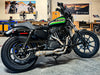 2-into-1 LaneSplitter Exhaust - Stainless Steel. Fits Sportster 2014-2021