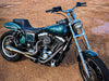 2-into-1 4.5in. Big Bore Exhaust - Stainless Steel. Fits Dyna 1999-2005