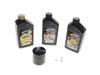 Oil Change Service Kit with Synthetic Heavy Duty Engine Oil. Fits Twin Cam 1999-2017
