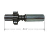 Starter Jackshaft Assembly & Pinion Gear. Fits Softail, FXR & Dyna with 3in. Open Belt Drive