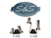 Cable Guide. Fits S&S Super E & G Carburettor with 1981-1988 Butterfly Carburettor Type Throttle Cables.