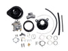 Super G Carburettor Kit. Fits Evo 1984-1999. Black Stealth Air Cleaner.