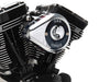 Stealth Mini Teardrop Air Cleaner Cover - Chrome.