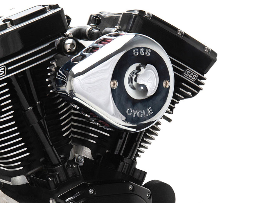 Stealth Mini Teardrop Air Cleaner Cover - Chrome.