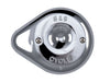 Stealth Mini Teardrop Air Cleaner Cover - Chrome.