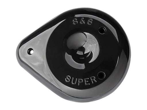 Teardrop Air Cleaner Cover - Black.