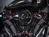 Mini Teardrop Air Cleaner Kit - Black. Fits Touring 2017-2024 & Softail 2018-2024