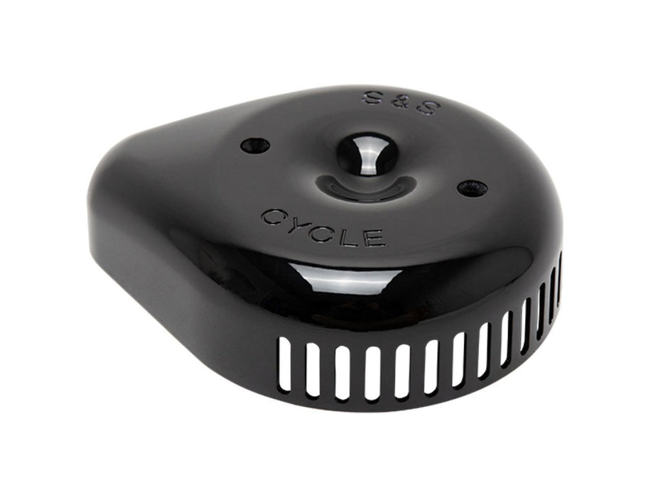 Slasher Teardrop Air Cleaner Cover - Black. Fits S&S Stealth Air Cleaners.