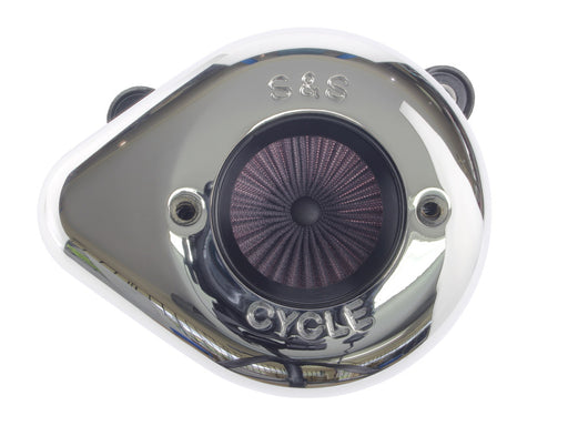 Air Stinger Stealth Air Cleaner Kit - Chrome Teardrop. Fits Touring 2008-2016, Softail 2016-2017, CVO Softail 2011-2017 & Dyna Low Rider S 2016-2017 with Throttle-by-Wire