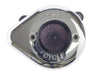 Air Stinger Stealth Air Cleaner Kit - Chrome Teardrop. Fits Sportster 2007-2021.