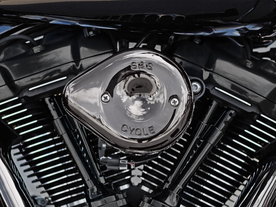 Mini Teardrop Air Cleaner Kit - Lava. Fits Touring 2017-2024 & Softail 2018-2024