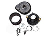 +1 Inch Mini Teardrop Air Cleaner Kit - Lava. Fits CVO Touring 2023up, Street Glide & Road Glide 2024up, Touring 2025up & Softail 2025up with Stock 58mm, SE 64mm or SE 68mm Throttle Body