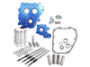 Cam Chest Kit with Chrome Pushrod Kit, No Cam - Suits Chain Drive Camshaft. Fits Twin Cam 2007-2017