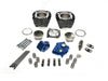 Power Pack - 132ci Big Bore Kit with Chain Drive HPT496 Camshaft, Highlighted Fins & Chrome Pushrod Tubes. Fits Milwaukee-Eight 2017up with 114ci or 117ci Oil Cooled Engine