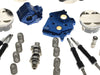Power Pack - 129ci Big Bore Kit with Chain Drive HPT496 Camshaft, Highlighted Fins & Black Pushrod Tubes. Fits Milwaukee-Eight 2017-2024 with 107ci Oil Cooled Engine