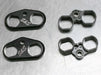Lifter Cuffs - Black. Fits Milwaukee-Eight 2017up.