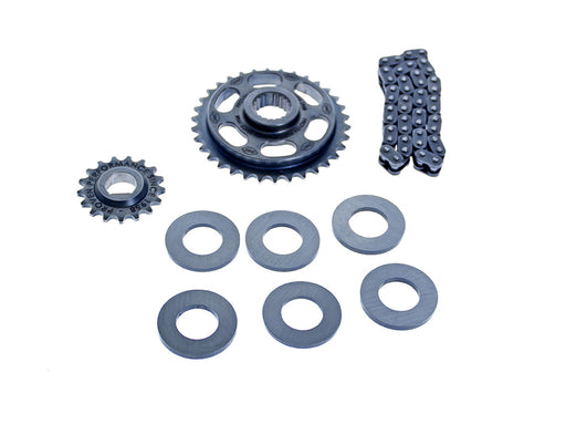 Camshaft Chain Drive Kit - Includes Chain, Sprockets, and Shims. Fits Milwaukee-Eight 2017up