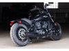Grand National 2-into-1 Exhaust - Black with Black End Cap. Fits Indian Scout 2015-2024