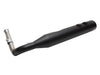 Shadow Pipe for S&S Sidewinder 2-into-1 Exhaust - Black with Black End Cap. Fits Touring 2009up.