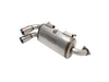 Power Tune XTO UTV Exhaust - Stainless Steel with Race Muffler. Fits Polaris RZR Turbo 2016up.