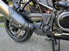 Slip On Muffler with Carbon Fibre End Cap - Stainless. Fits Pan America 2021up.