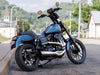 2-into-1 Qualifier Exhaust - Stainless Steel with Black End Cap. Fits Dyna 2006-2017