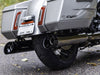 4-1/2in. Mk45 Slip-On Mufflers - Lava Chrome with Black Cutlass End Caps. Fits Touring 2017up.
