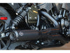 Qualifier 2-into-1 Exhaust - Black. Fits Indian Cruiser 2022up