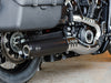 Grand National Slip-On Muffler - Black with Black End Cap. Fits Indian Scout 2025up