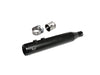 Swindler 2-into-1 4.5in. Muffler Kit - Black with Black End Cap. Fits Touring 2017up
