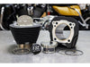 132ci Big Bore Kit with Non-Highlighted Fins - Black. Fits Milwaukee-Eight 2017up 114ci or 117ci Engine.