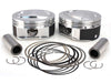 Standard Bore, High Compression Pistons with 10.6:1 Compression Ratio. Fits CVO Twin Cam 2007-2017 with 110ci Engine & 'S' Models with 110ci Engines.