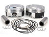+.010in. High Compression Pistons with 10.6:1 Compression Ratio. Fits CVO Twin Cam 2007-2017 with 110ci Engine & 'S' Models with 110ci Engines.