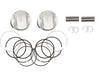 Std Dome Top Pistons with 11:1 Compression Ratio. Fits Royal Enfield 650 Twins 2019up