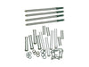 Standard Adjustable Pushrod Kit - Chrome. Fits Twin Cam 1999-2017.
