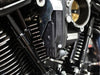 Quickee Adjustable Pushrod Kit - Black. Fits Milwaukee-Eight 2017up.