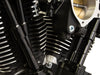 Quickee Adjustable Pushrod Kit - Black. Fits Twin Cam 1999-2017.