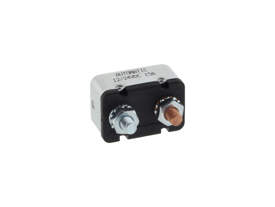 15 Amp Circuit Breaker.