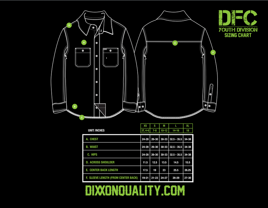 DIXXON Youth Travis Pastrana Flannel