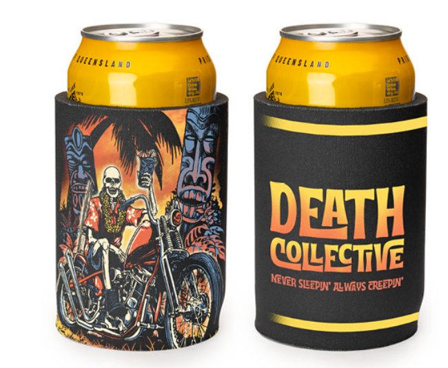 DEATH COLLECTIVE Tiki Stubby Cooler